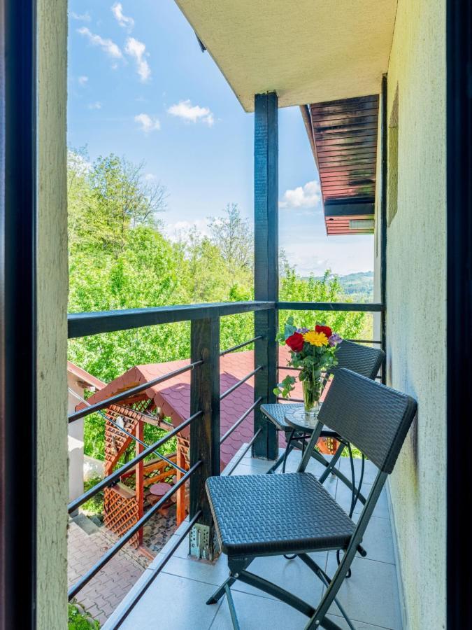 Casuta Cu Trandafiri Hotel Slănic Екстериор снимка